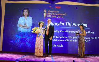 Cô giáo dạy học trò khiếm thính trở thành Đại sứ E-Learning Việt Nam