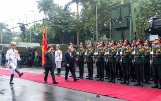 Cận cảnh lãnh đạo cấp cao dự lễ kỷ niệm Ngày thành lập Quân đội nhân dân Việt Nam