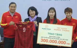 Bóng đá nữ Việt Nam được tài trợ 100 tỉ đồng với giấc mơ World Cup