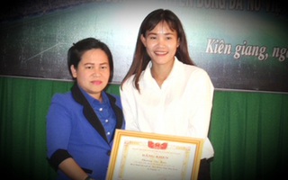 Kiên Giang vinh danh nữ trung vệ quả cảm Chương Thị Kiều