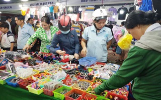 TP HCM: 2.000 công nhân tham gia "Phiên chợ nghĩa tình"