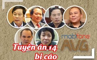 [Infographic] Thương vụ Mobifone mua AVG: Mức án cụ thể dành cho 2 cựu bộ trưởng và 12 đồng phạm