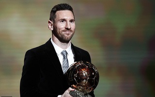 Lionel Messi lưu danh lịch sử với "Quả bóng vàng" thứ 6