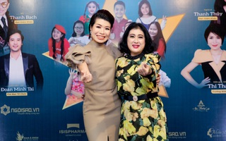 Nghệ sĩ Thanh Thủy và diễn giả - MC Thi Thảo cùng chào đón năm mới
