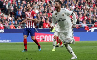 Bale ghi bàn thứ 100, Real đại thắng derby Madrid