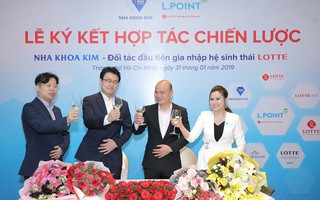 Nha khoa Kim là doanh nghiệp đầu tiên tham gia vào hệ sinh thái của Tập đoàn Lotte