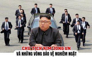 [eMagazine] Chủ tịch Triều Tiên Kim Jong-un và những vòng bảo vệ nghiêm ngặt