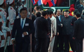 Vừa đến Việt Nam, Chủ tịch Kim Jong-un đã nói lời "Cảm ơn Việt Nam"!