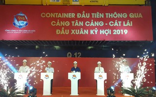 TP HCM: Tân Cảng Cát Lái phát lệnh làm hàng đầu năm