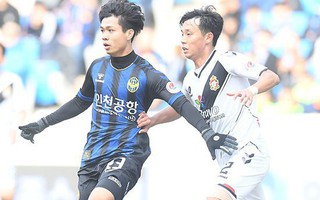 Công Phượng vào sân từ phút 65, không cứu được Incheon thua trận