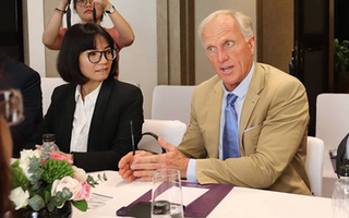 Huyền thoại golf Greg Norman muốn phát triển thương hiệu du lịch golf Việt Nam