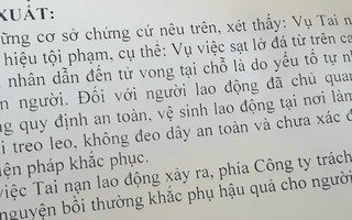 Vụ 2 công nhân bị đá đè tử vong thương tâm: Do yếu tố tự nhiên