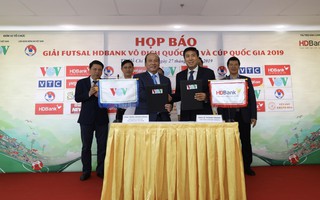 Công bố nhà tài trợ các giải futsal trọng điểm Việt Nam
