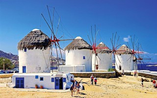 Phố biển độc nhất vô nhị ở Mykonos