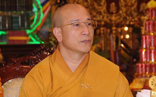 Vụ chùa Ba Vàng: Đại đức Thích Trúc Thái Minh hành lễ sám hối