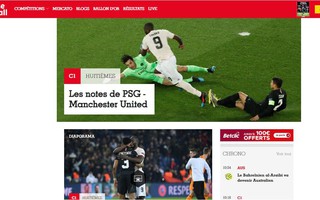 Tạp chí France Football: Trận thua của PSG là thảm họa khủng khiếp!