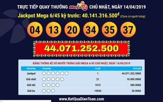 Người trúng Vietlott hơn 44 tỉ đồng vào ngày Giỗ Tổ mua vé ở Cà Mau