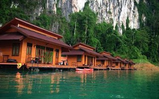 Khách sạn nổi được ví như "tiên cảnh" ở Thái Lan