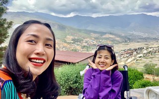 Diễn viên Mai Phương được Ốc Thanh Vân đưa đi Bhutan du lịch