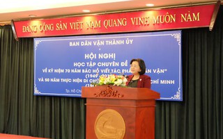 Học Bác Hồ làm dân vận