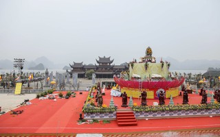 Cận cảnh chùa Tam Chúc sẵn sàng cho đại lễ Phật đản Vesak 2019