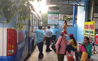 Nhiều tuyến xe buýt Nha Trang tê liệt vì tài xế ngưng chạy