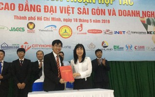 Trường CĐ Đại Việt Sài Gòn hợp tác với 50 doanh nghiệp trong đào tạo, giải quyết việc làm