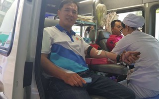 500 đoàn viên SCTV hiến máu nhân đạo
