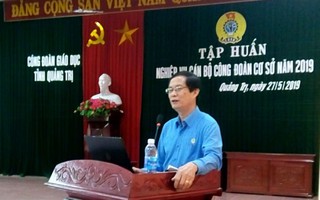 Quảng Trị: Cán bộ Công đoàn tập huấn nghiệp vụ