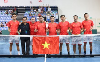 Thắng ngược dòng, Hoàng Nam giúp Việt Nam vô địch nhóm 3 Davis Cup 2019