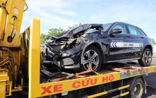 Nam thanh niên lái Mercedes chạy thử gây tai nạn liên hoàn