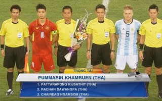 Trọng tài Thái Lan bắt chung kết King’s Cup: Khó có chuyện ép đội Việt Nam