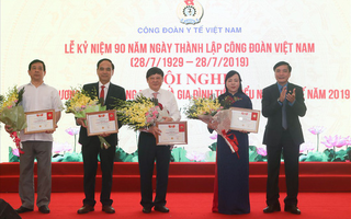 Tôn vinh cán bộ Công đoàn tiêu biểu ngành Y tế