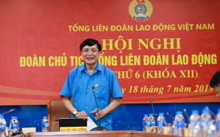 Tổng LĐLĐ Việt Nam tổ chức hội nghị không phát tài liệu bằng giấy