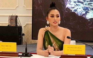Hoa hậu Trần Tiểu Vy làm Đại sứ "Lễ hội Hang động" Quảng Bình năm 2019