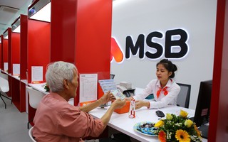 Cổ phiếu MSB lên đỉnh gần 1 năm, sếp ngân hàng tấp nập đăng ký bán ra