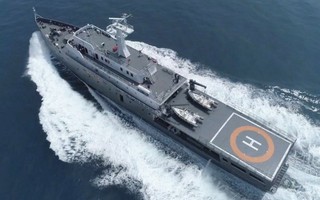 Indonesia điều tàu “khủng” tuần tra biển Đông