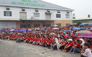 Lãnh đạo mới Công ty KaiYang Việt Nam ra mắt, cam kết thanh toán trước 50% tiền lương tháng 7-2019