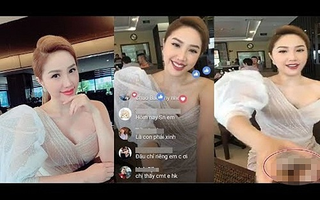 Sao Việt "muối mặt" với sự cố livestream