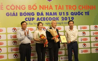 Bà Rịa - Vũng Tàu đăng cai giải bóng đá U15 quốc tế