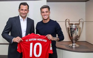 Bayern Munich: "Hùm" thêm cánh với Philippe Coutinho