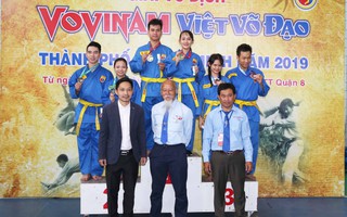 450 VĐV tranh tài giải vô địch Vovinam TP HCM 2019