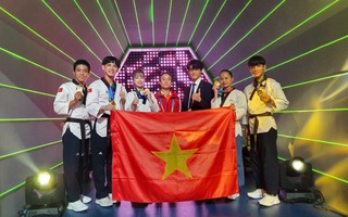 Châu Tuyết Vân giúp Taekwondo Việt Nam đứng thứ 3 tại World Cup 2019