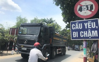 Xe quá tải vẫn hoành hành: Sở GTVT tỉnh Thừa Thiên – Huế khẳng định chỉ hoạt động lén lút