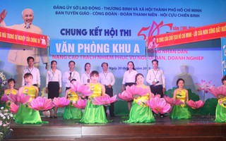 Sôi nổi hội thi "Tự hào ngành lao động - Thương binh và Xã hội"