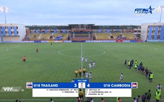 U18 Thái Lan thua sốc Campuchia, xuống cuối bảng "tử thần"