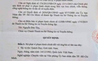 Vì sao tòa án bác đơn kiện của cựu chuyên viên Văn phòng UBND TP HCM?