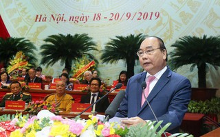 Thủ tướng Nguyễn Xuân Phúc mong Mặt trận phản biện sắc sảo, chân tình