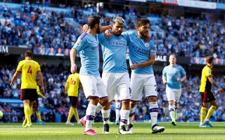 Man City dội mưa bàn thắng, Watford thảm bại kinh hoàng 0-8