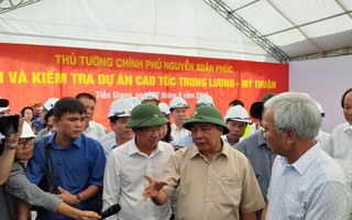 Thủ tướng: Không để cao tốc Trung Lương - Mỹ Thuận lỡ hẹn